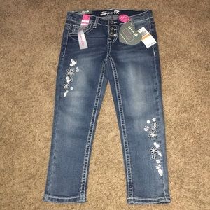 Youth girls, ankle skinny jeans